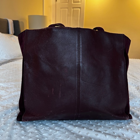 Kate Spade burgundy tote bag - Picture 2 of 10